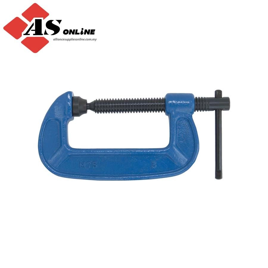 KENNEDY 4in./100mm G-Clamp, Steel Jaw, T-Bar Handle / Model: KEN5392740K 