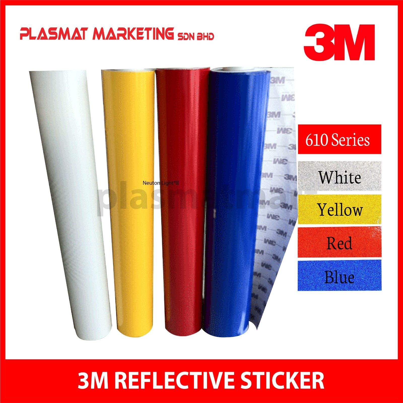 STICKER 3M 610 REFLECTIVE