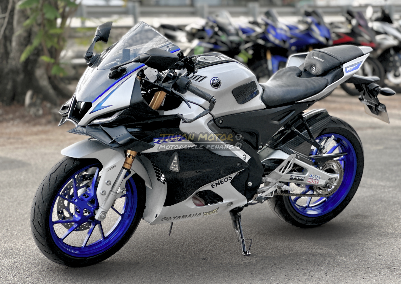 Yamaha YZF R15M 2023 (GP WING + AR Exhaust)