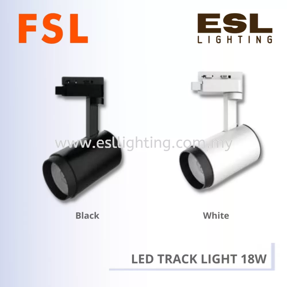 FSL LED TRACK LIGHT 18W [SIRIM / SURUHANJAYA TENAGA]