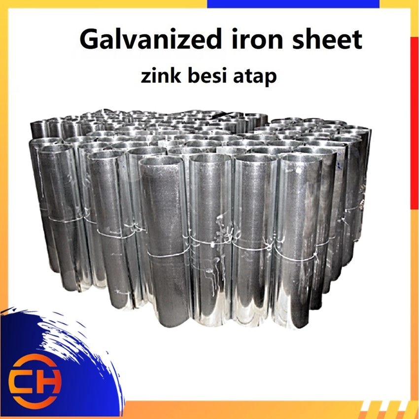 GI ZINC 3 ft. X 60 ft. GALVANIZED IRON ZINC SHEET METAL PLAIN SHEET #36