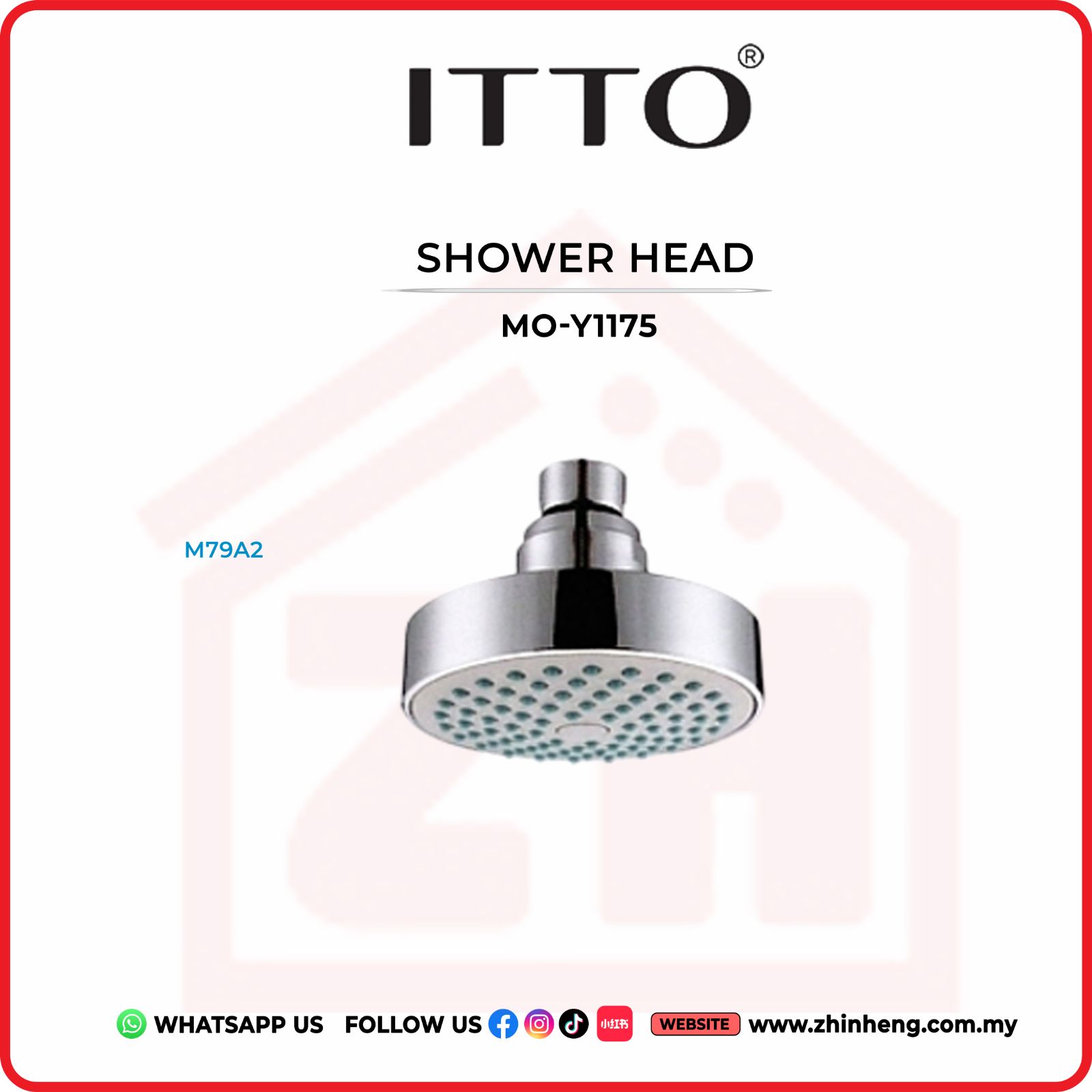 ITTO SHOWER HEAD  MO-Y1175
