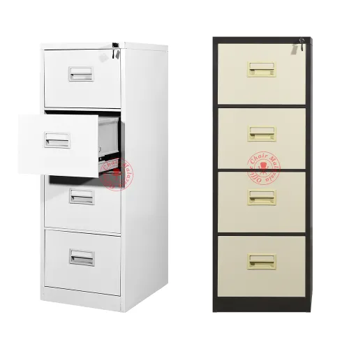 Steel Filing Cabinet 4 Drawers | Steel Cabinet | Steel Drawer | Metal Cabinet | Office Cabinet | Almari Besi [Normal Quality]