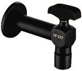 IT-1019ST6-BL Wall Bib Tap Black – Premium Hose Bib Tap for Laundry & Outdoor Use