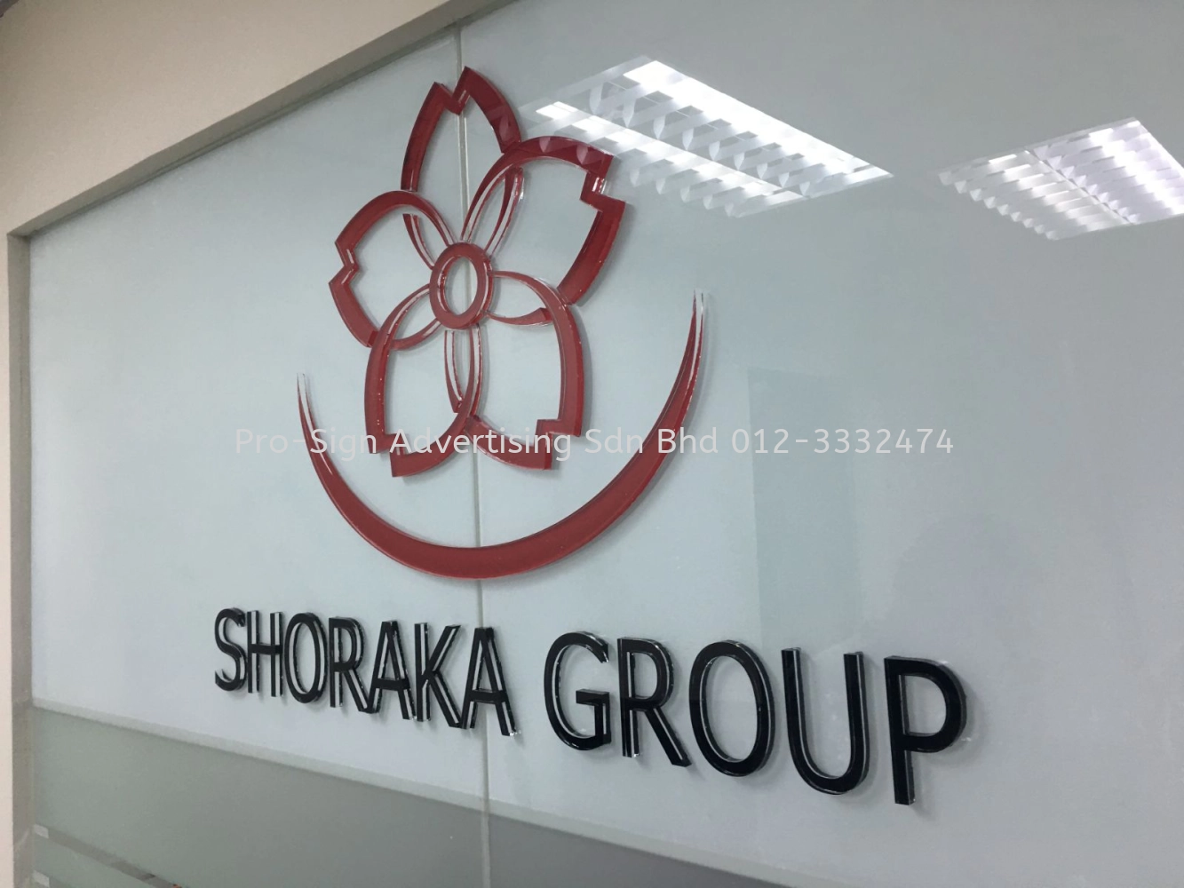 ACRYLIC CUT OUT AND ACRYLIC PANEL (SHORAKA GROUP, KL, 2020)