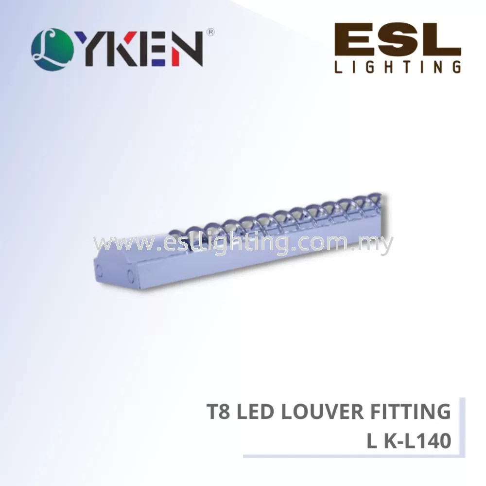 LYKEN T8 LED LOUVER FITTING - LK-L140