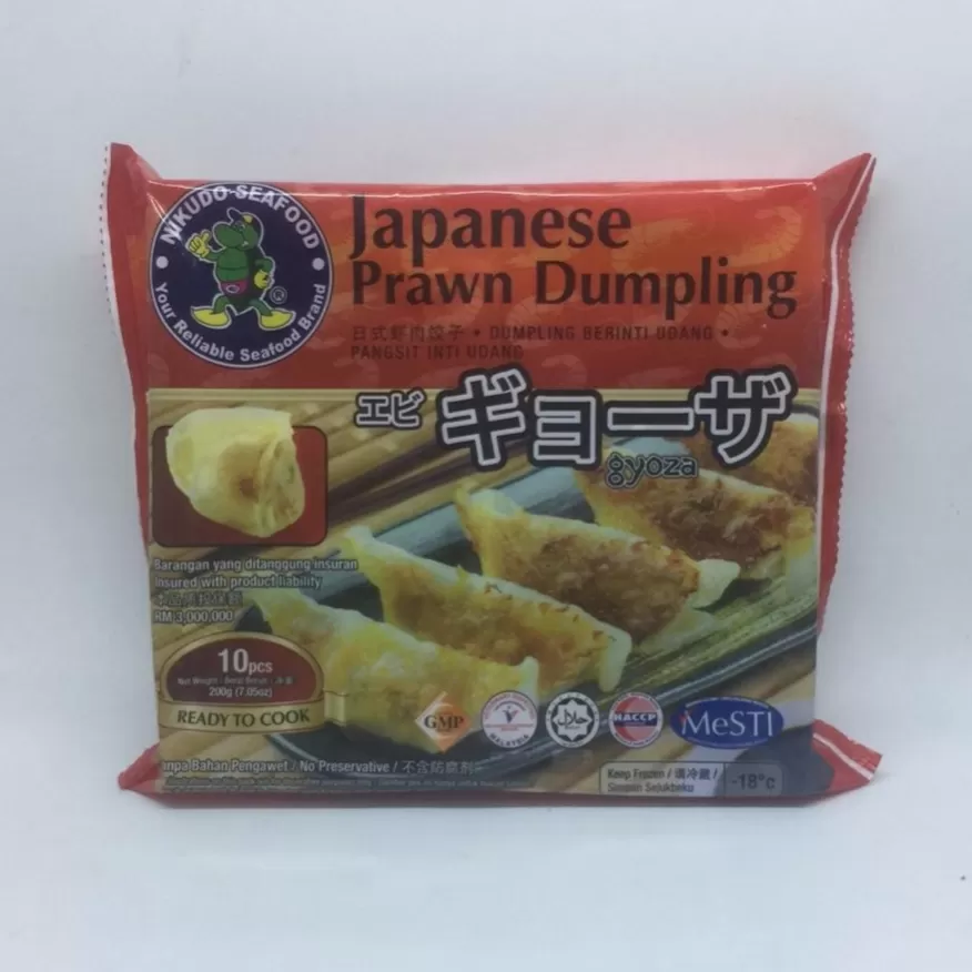 Nikudo Japanese Prawn Dumpling日式蝦肉餃子10pcs