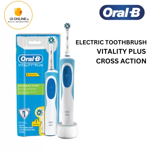 Oral-B Vitality Plus CrossAction Electric Toothbrush Malaysia, Johor  Supplier, Distributor, Importer, Supply | Unique Image Sdn Bhd