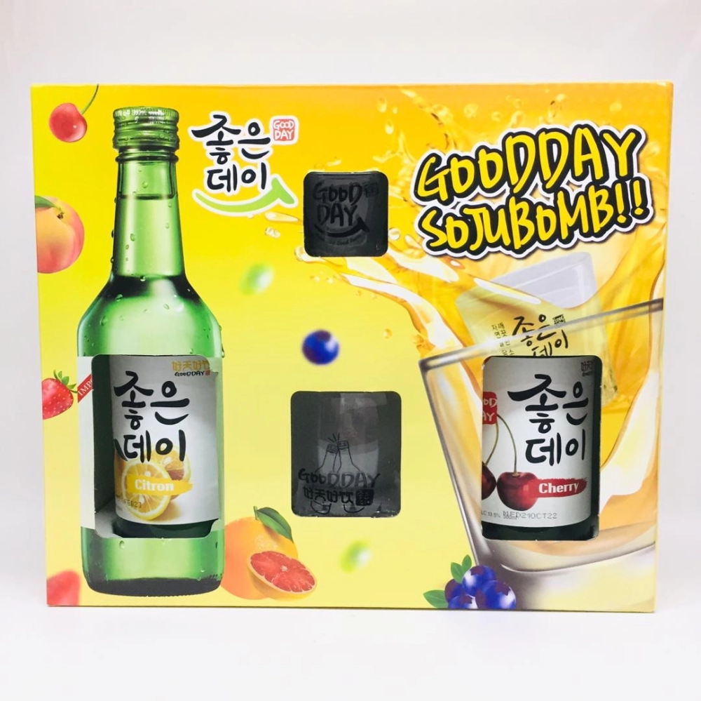 GooD Day Soju Bomb Set 好天好飲燒酒兩瓶裝360mlx2