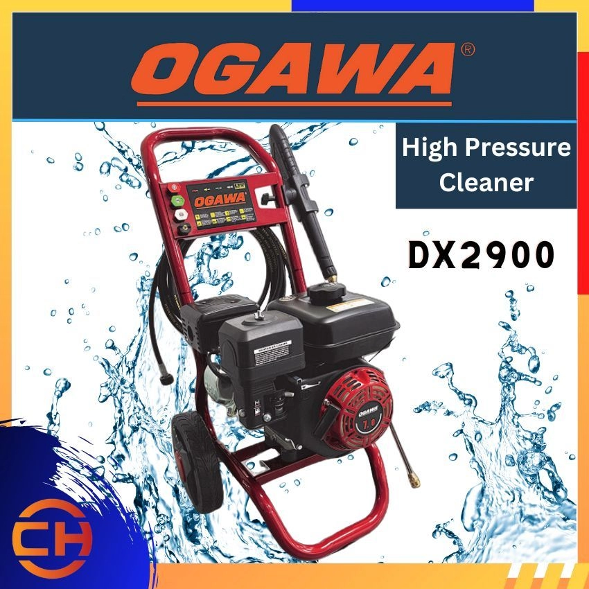 Ogawa high pressure cleaner  2900psi 9.6 Litre per min 3000psi 12 Litre per min (DA2900)