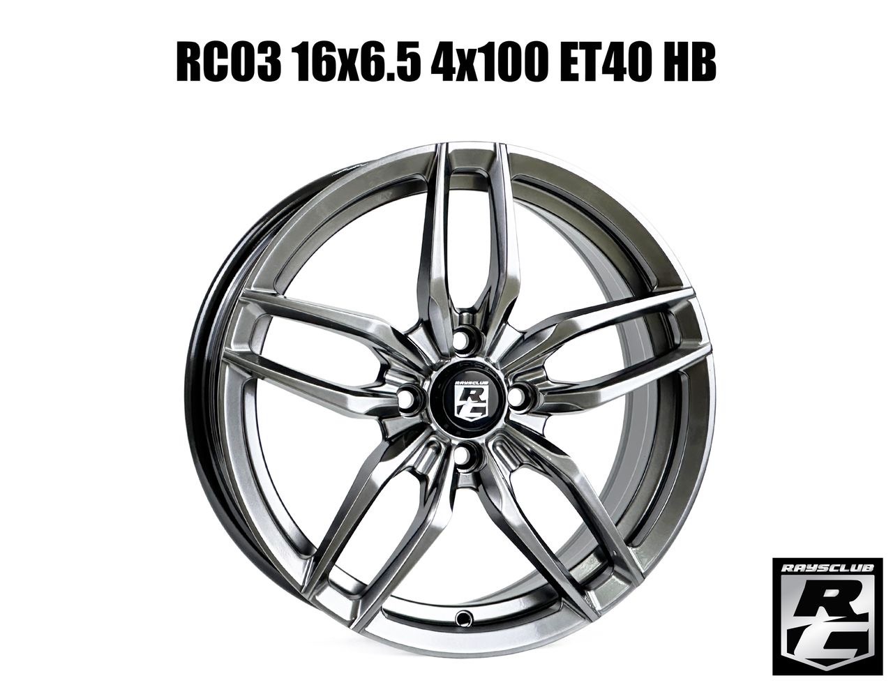 RC03 16X6.5 4X100 ET40 HB