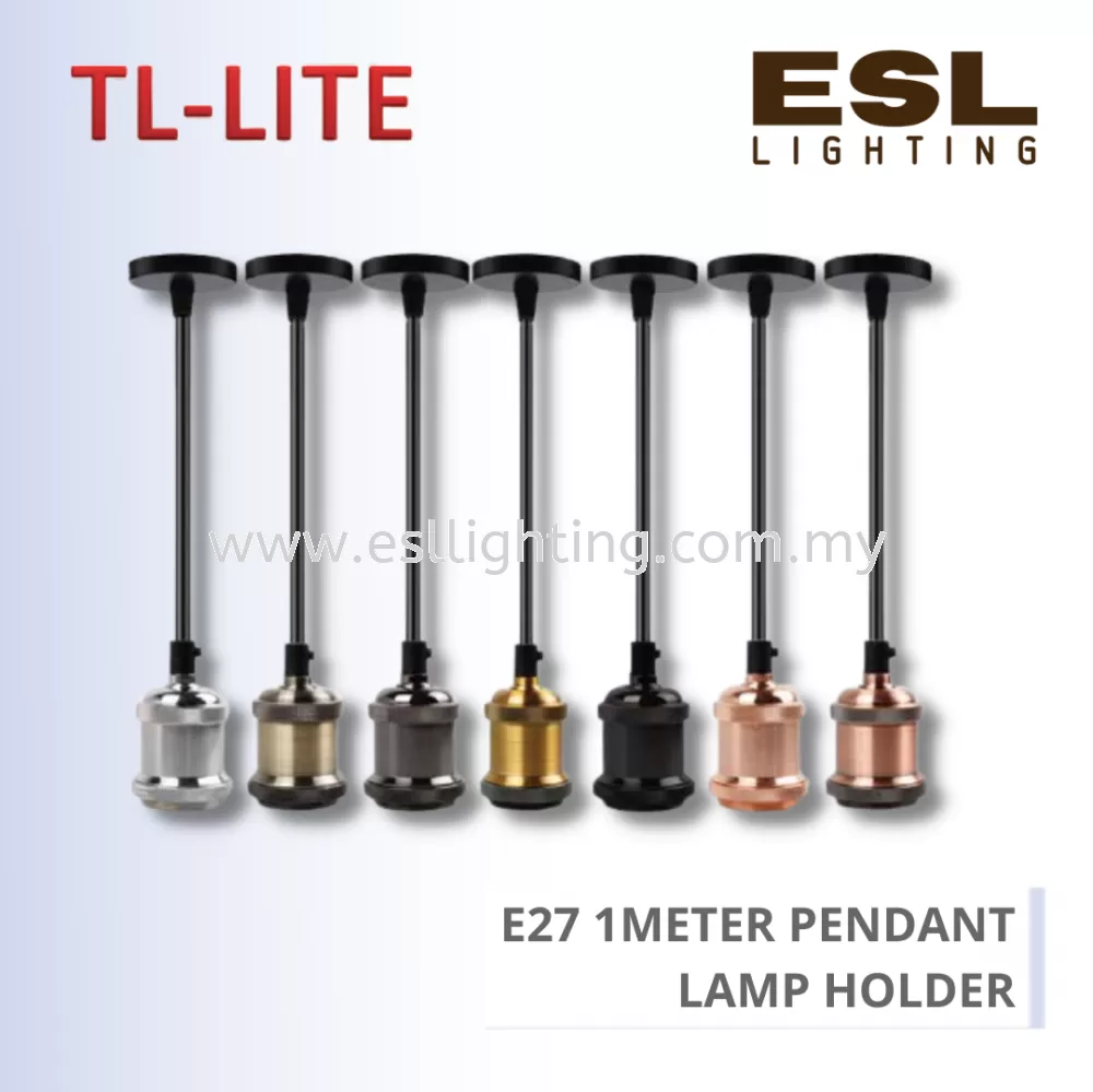 TL-LITE LAMP HOLDER - E27 1METER PENDANT LAMP HOLDER