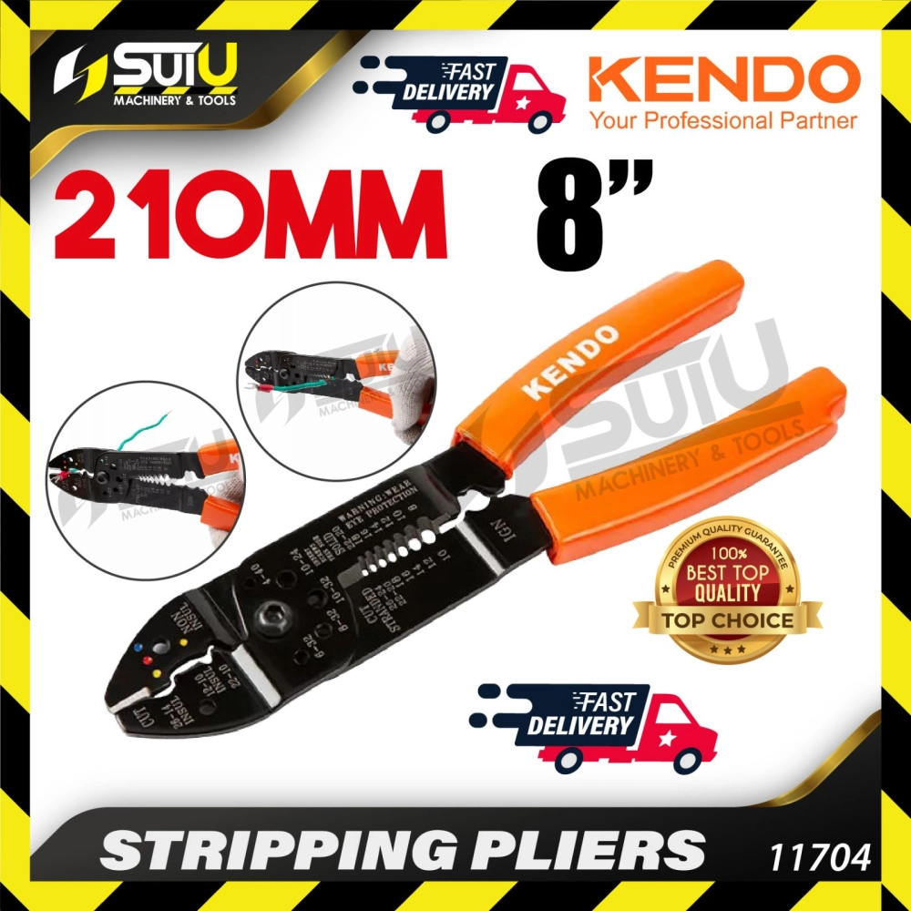 KENDO 11704 210mm / 8" Stripping Plier