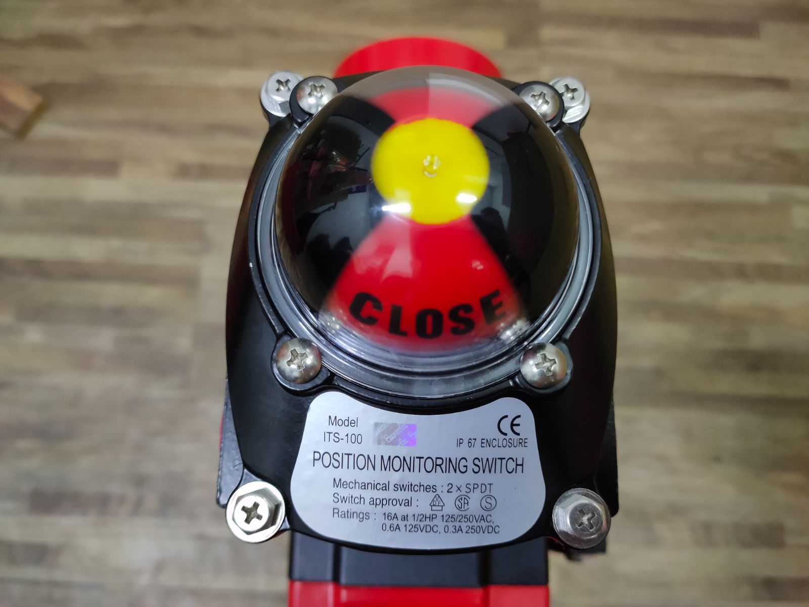 KGSY Weather Proof Limit Switch Box | ITS-100 series | compact valve position monitor designed for pneumatic actuators