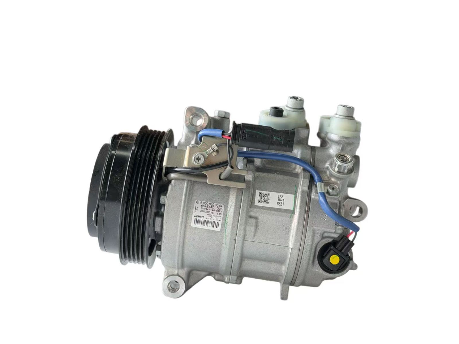 Mercedes W206 DENSO China 6SAS14C A/C Compressor | SW447140-3004 | OEM A0008303004