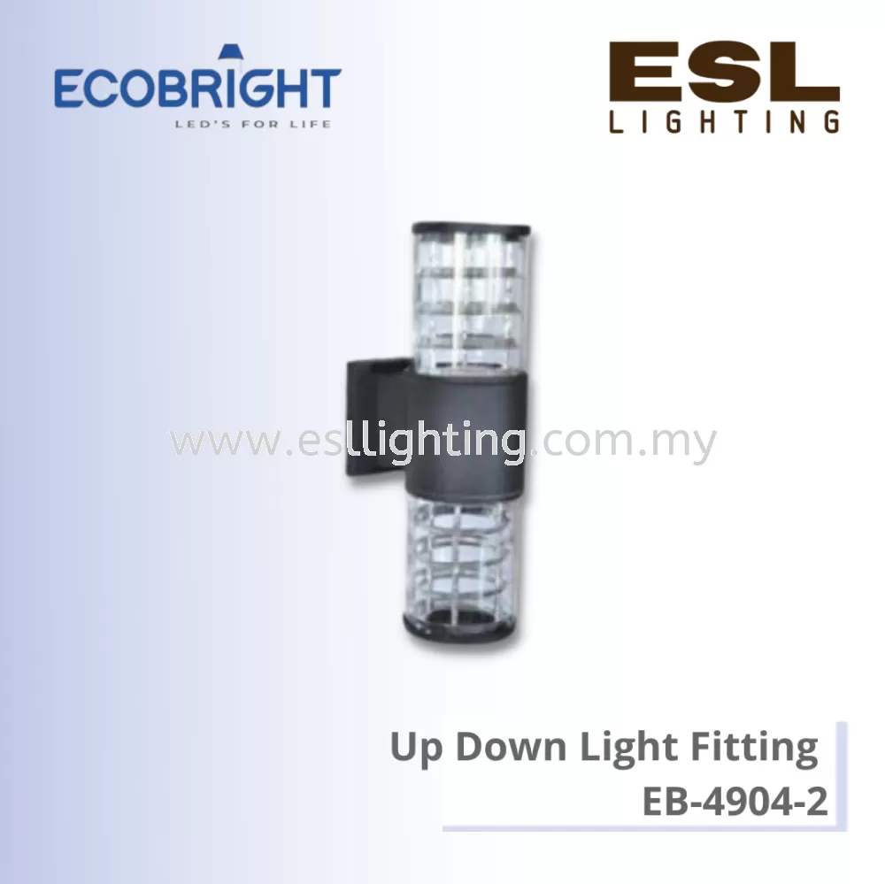 ECOBRIGHT Up Down Light Fitting E27 - EB-4904-2 IP65