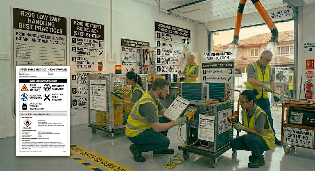 R290 safety data sheet SDS