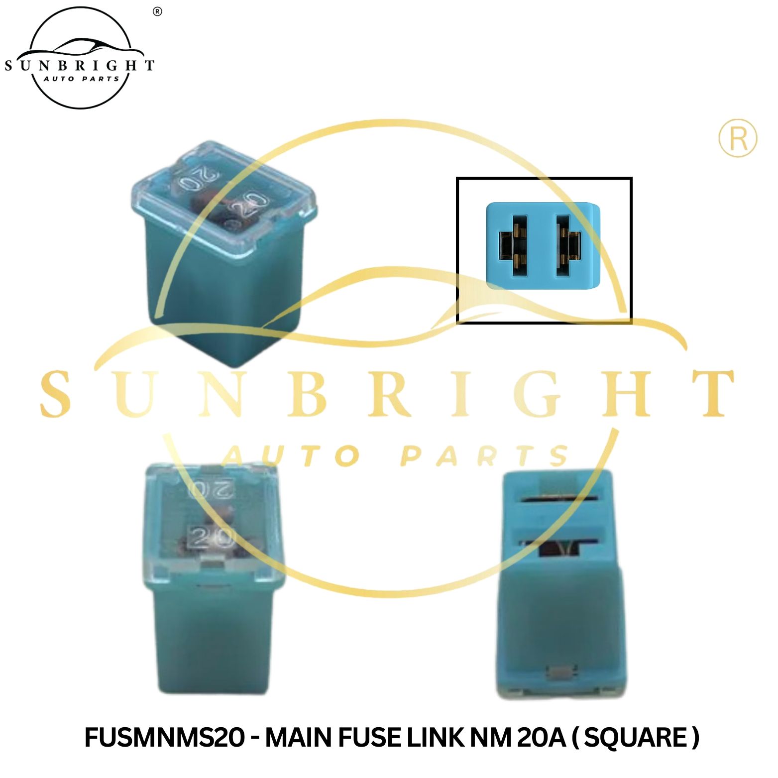 FUSMNMS20 - MAIN FUSE LINK NM 20A ( SQUARE )