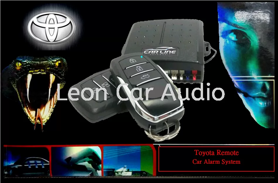 Toyota Remote Car Alarm System 13 Pin Wire Soket