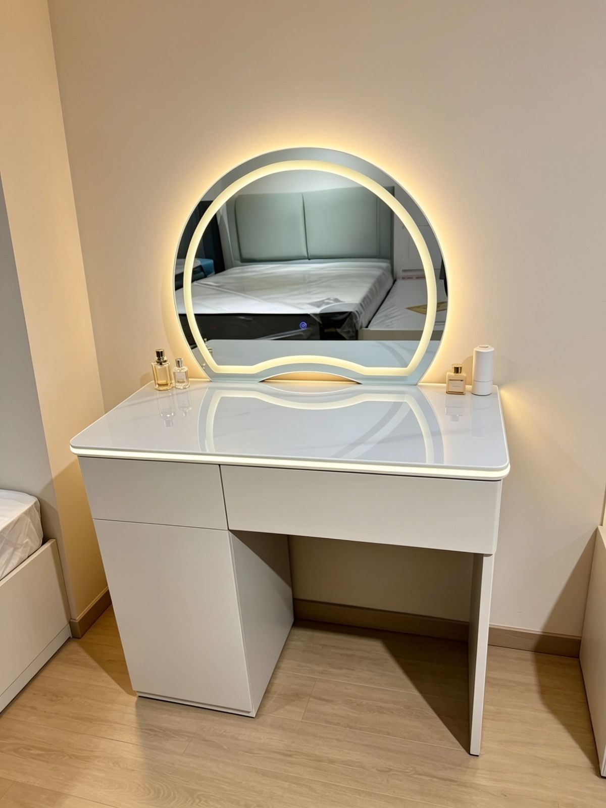 Dressing Table Set + Cushion Stool