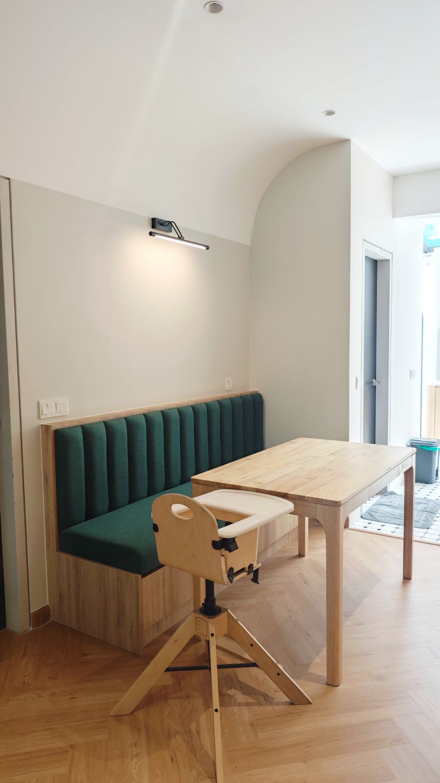 Custom Made Low Bench with Cushion in Serenia City Dengkil