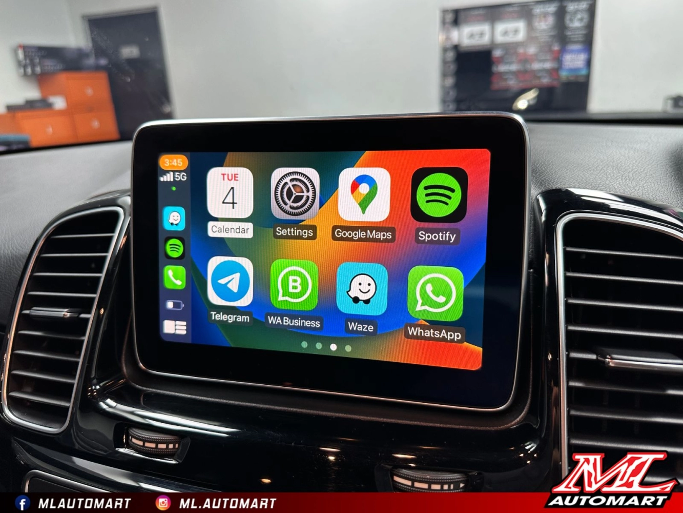 *NEW Mercedes Benz GLE Class W166 Apple Carplay Module Retrofit (NTG5.0)