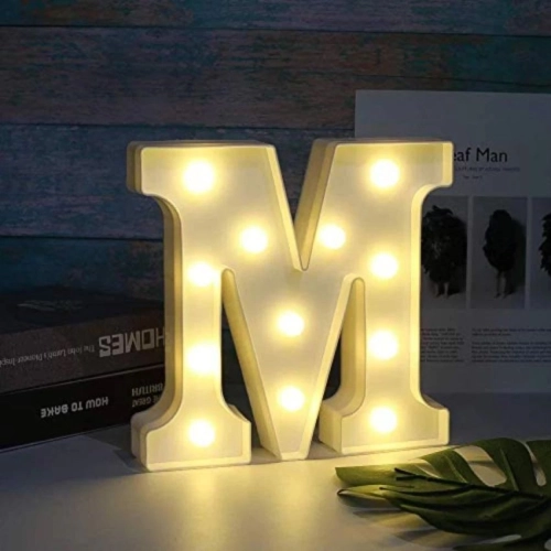 8.5inch Alphabet LED Light - M (AC-LED8M)