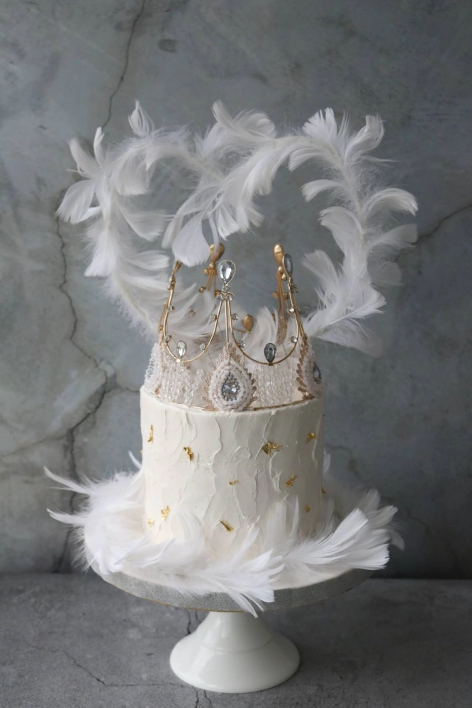 Crown Angel Cake