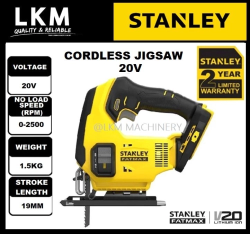 STANLEY 20V CORDLESS JIGSAW SCJ600 (BARE)