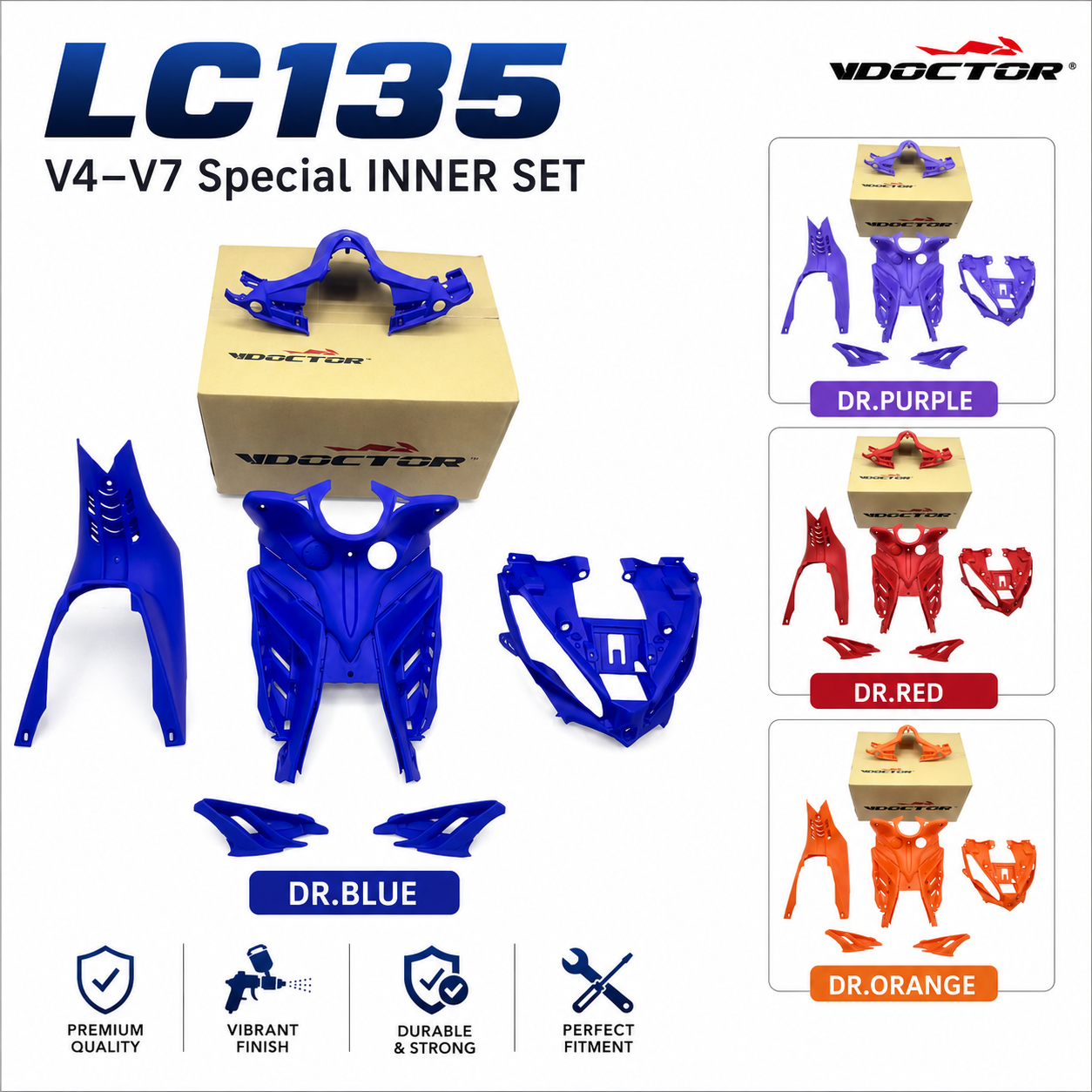 LC135 V4-V7 Doctor Special INNER SET