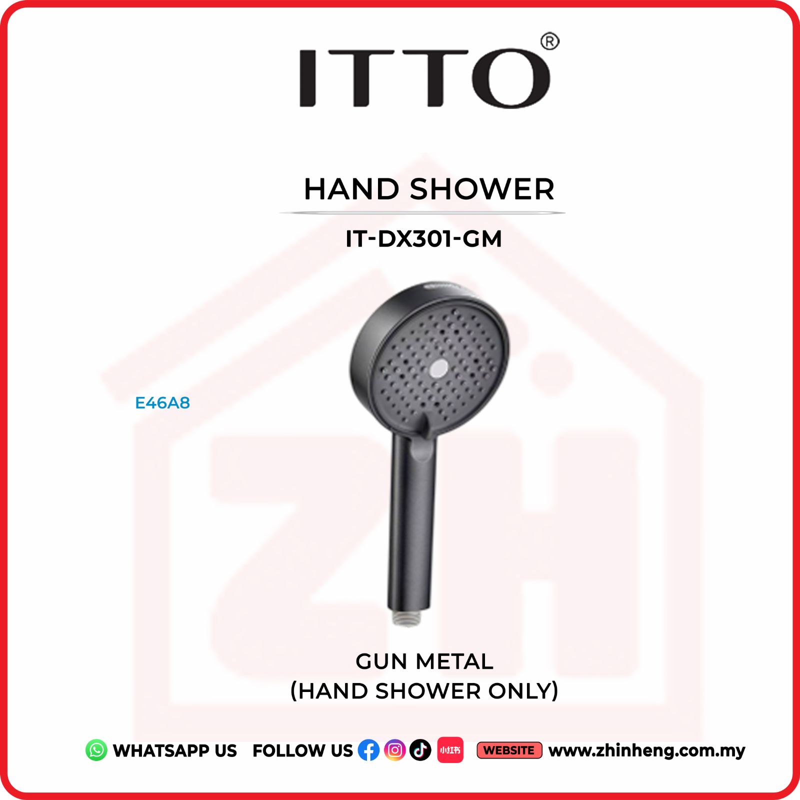 ITTO HAND SHOWER  IT-DX301-GM