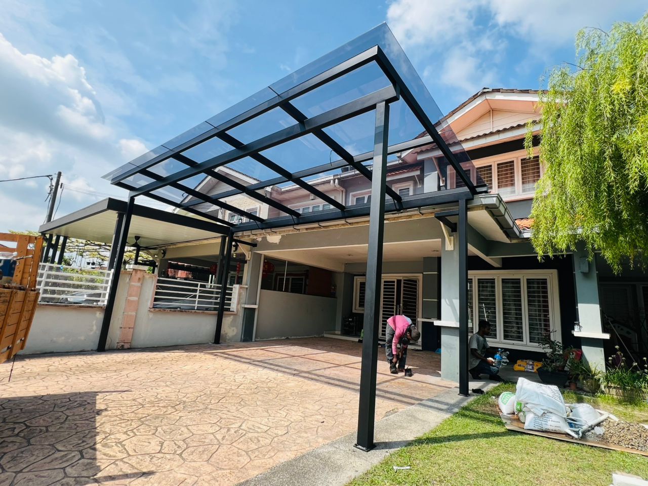 Laminated Glass Roofing