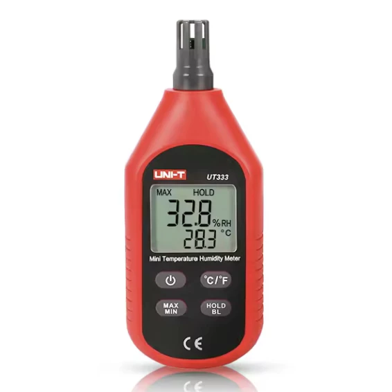 UNI-T UT333 Mini Temperature Humidity Meter Light weight ergonomic design