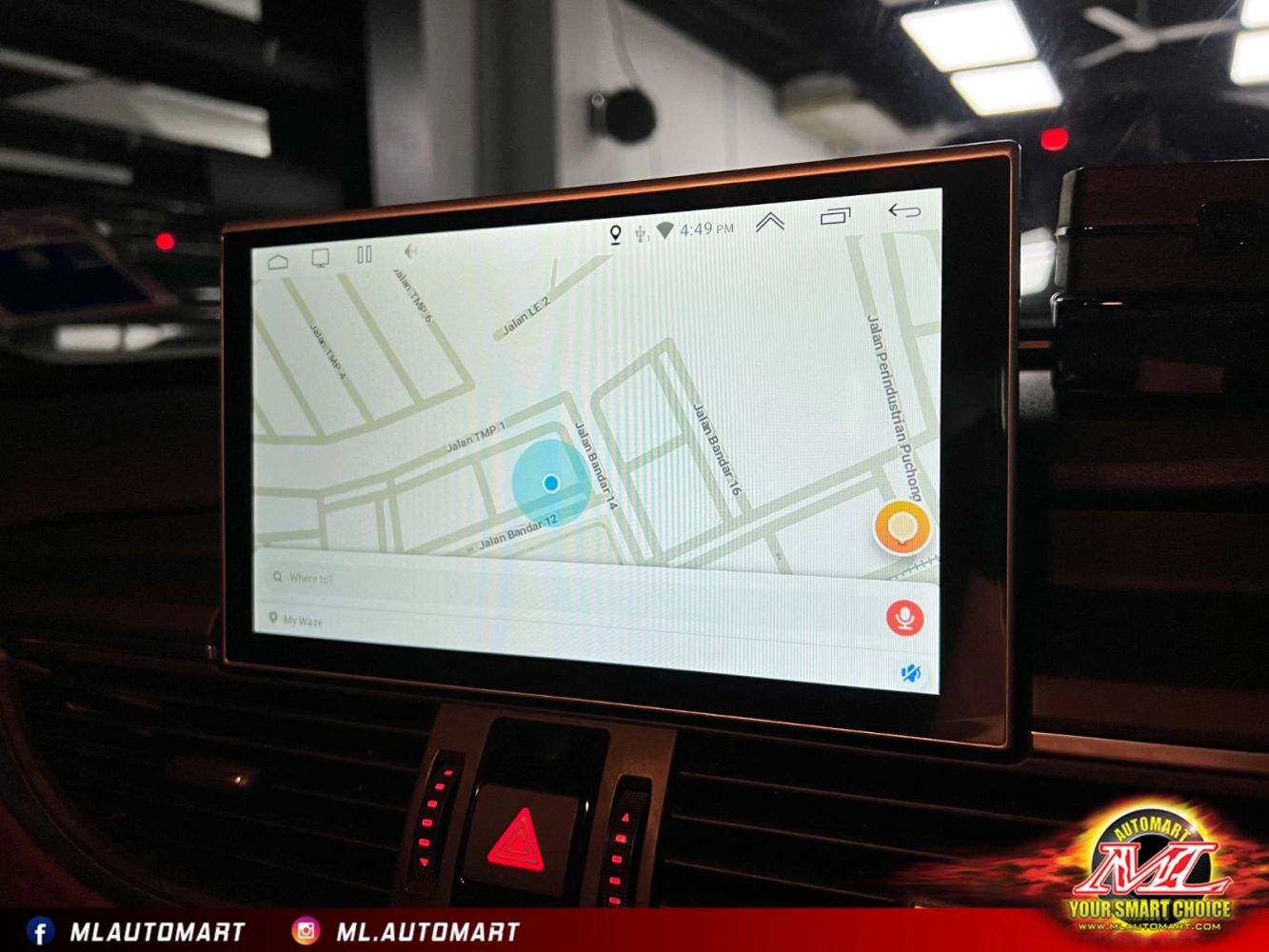 Audi A6 C7 Android Monitor