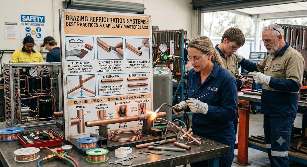 HVAC refrigeration brazing best practices guide