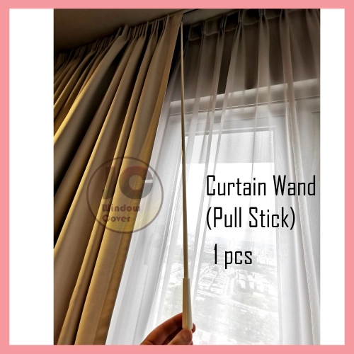 Curtain Pull Wand, Curtain Stick, Curtain Puller, Curtain Pull Rod, Curtain Baton, Tongkat Langsir