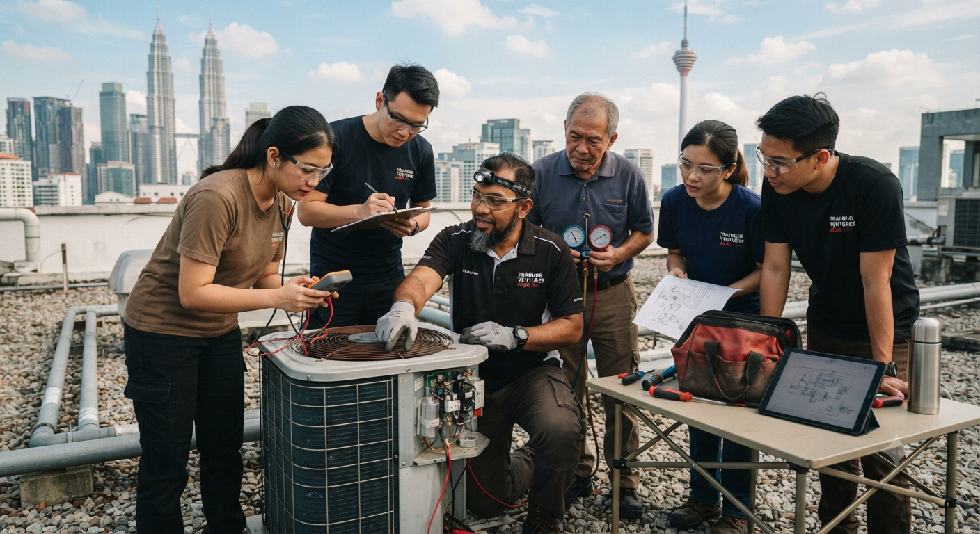 Professional HVAC troubleshooting training Malaysia