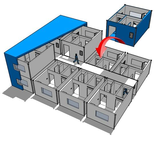 Airborne infection isolation room HVAC design
