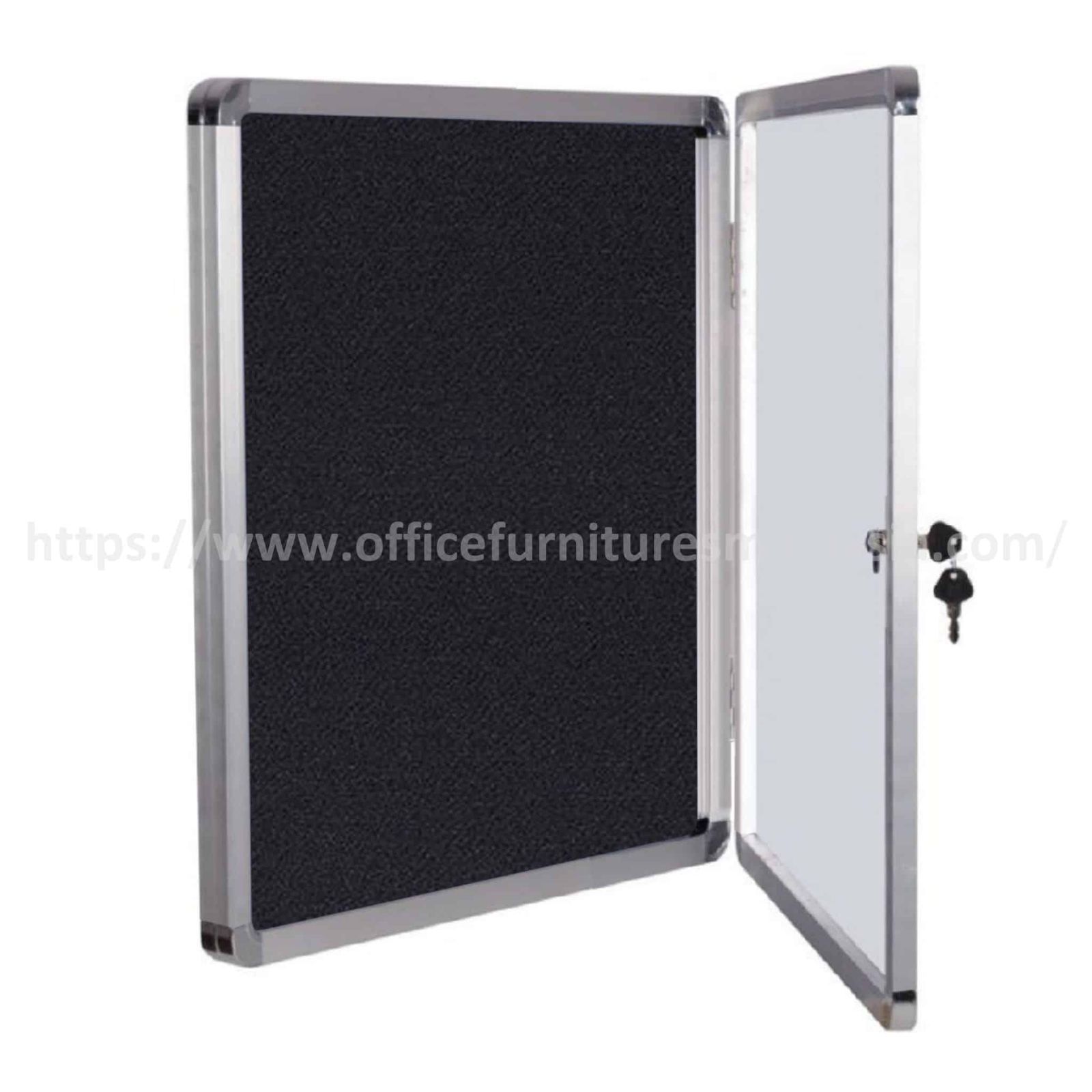 1.5ft x 2 ft Display Case Notice Fabric Board OFMDCT15