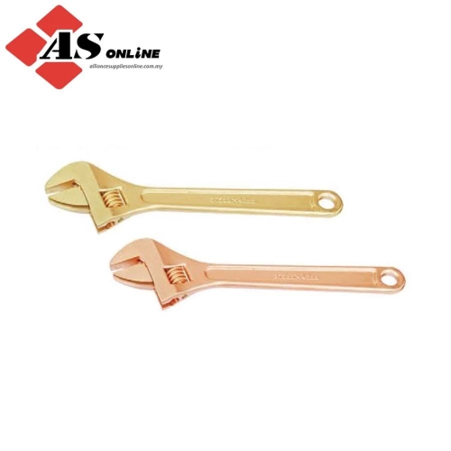 KENNEDY Single End, Non-Sparking Adjustable Spanner, 450mm, Metric / Model: KEN5751160K