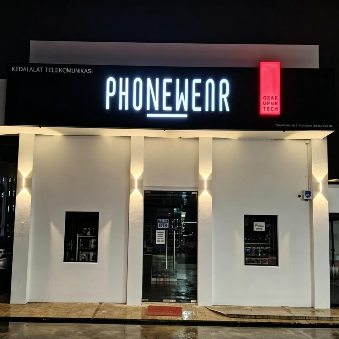 Klang Shopfront Signboard | Illuminated 3D Business Signage