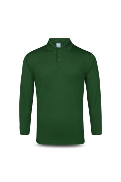 Performance Long Sleeve Polo T-Shirt