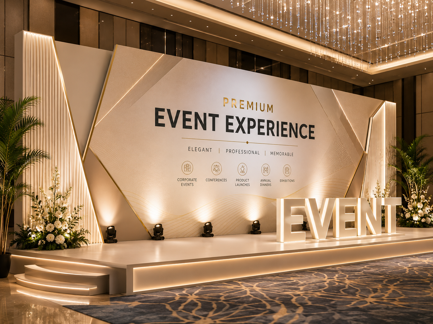 Corporate Event Backdrop