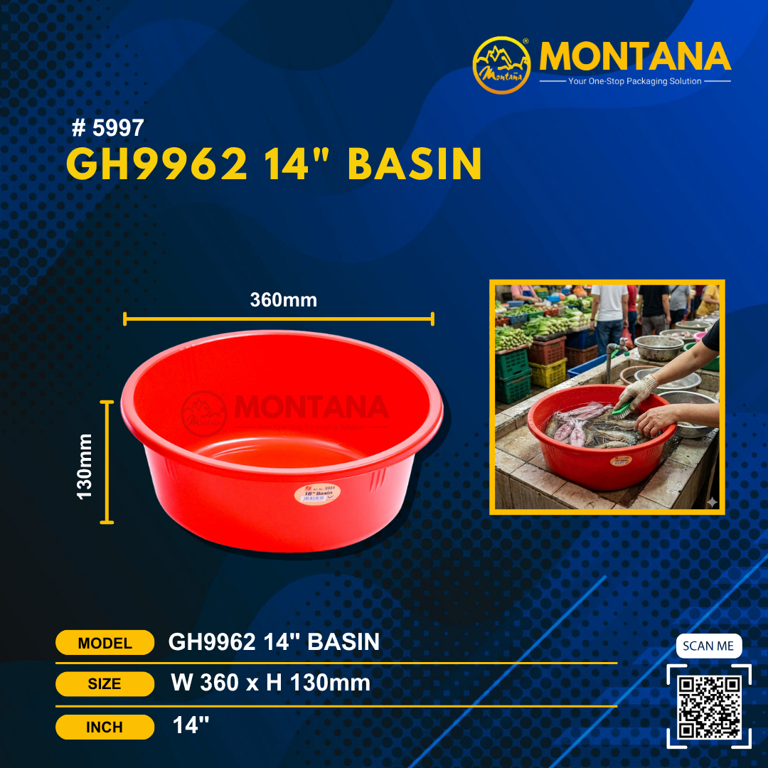 (5997) GH9962 14" BASIN