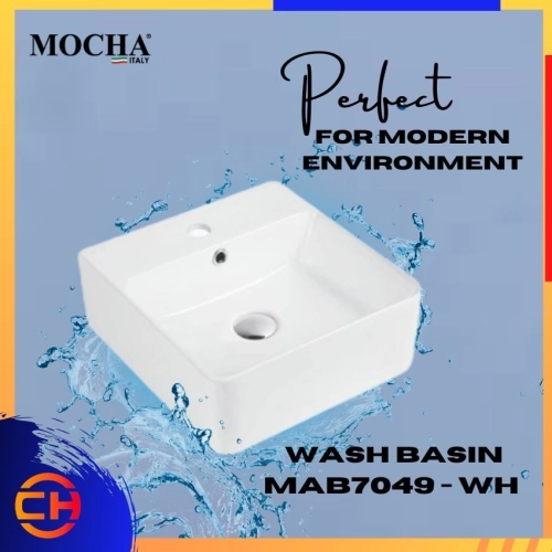 MOCHA WASH BASIN MAB7049 - WH