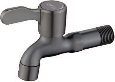 IT-015-GM Wall Bib Tap – Gun Metal Hose Bib Tap | Durable Wall-Mounted Outdoor Tap