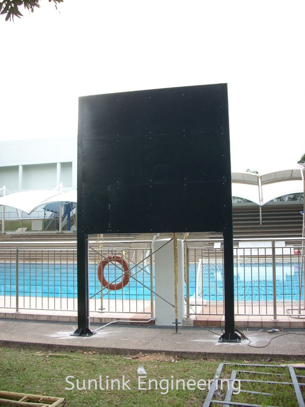 Metal Sports Scoreboard Frame