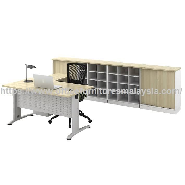 5 ft Modern L Shaped Executive Desk OFBM158SET1