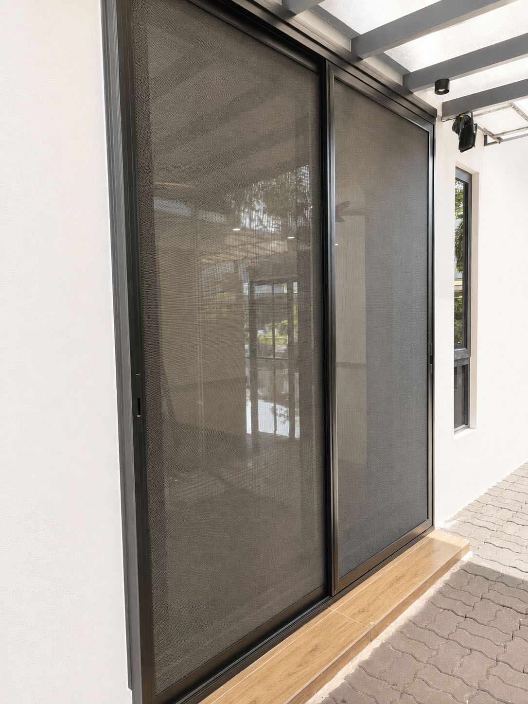 Sliding Door Safety Mesh @ Puchong