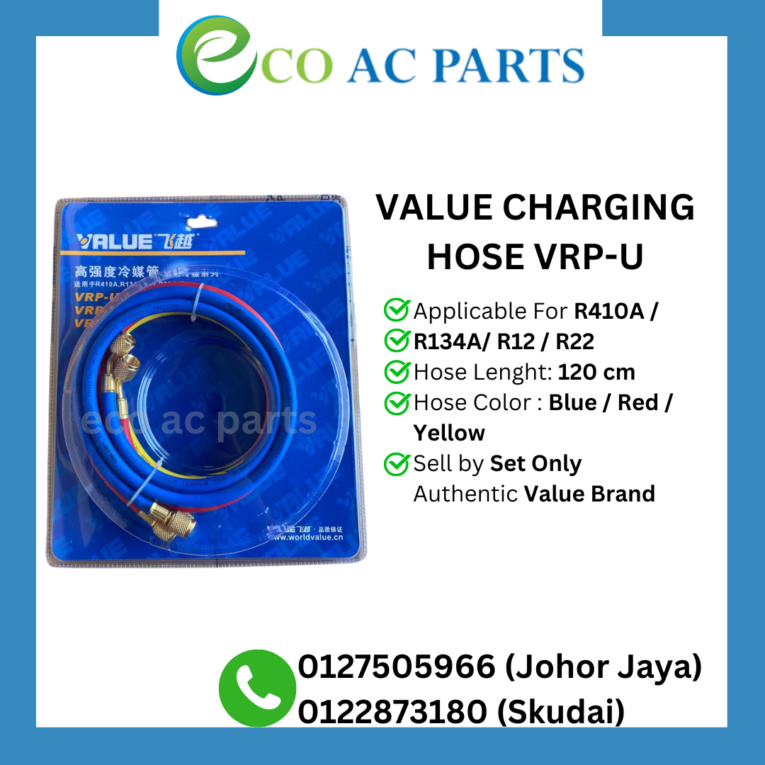 VALUE CHARGING HOSE VRP-U ( R22 / R410A ) PER SET ONLY